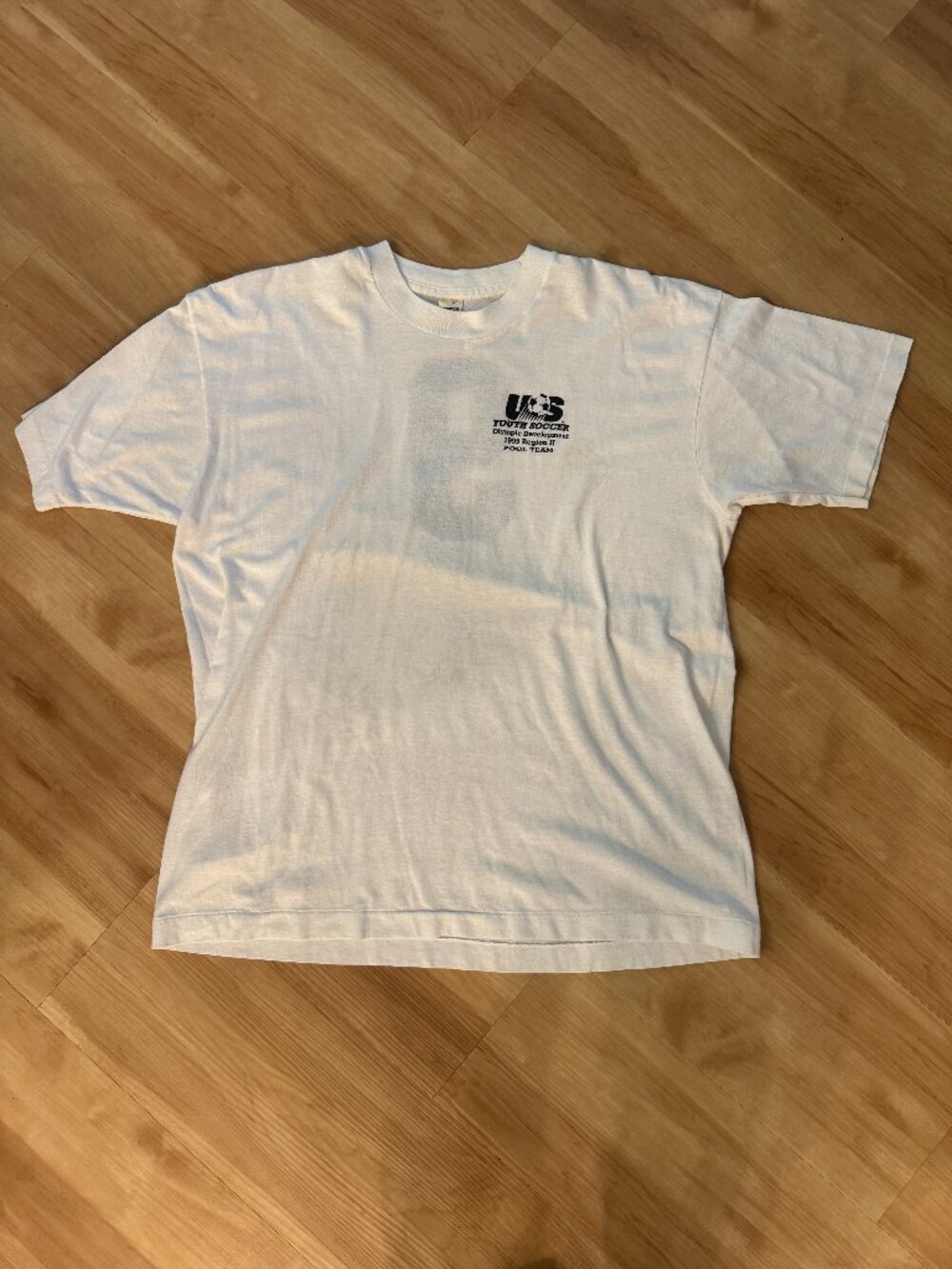 Vintage 1995 US Youth Soccer Tee USA Made XL